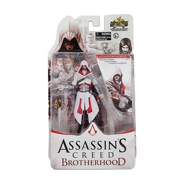 Assassins Creed Brotherhood Figures Gamestars Collectibles Ezio Auditore Firenze - Picture 1 of 4